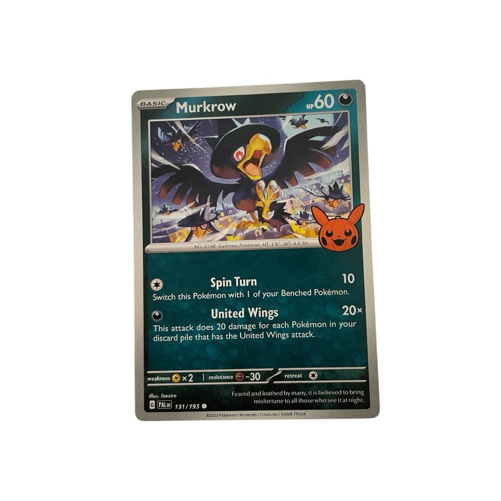 Pokemon Murkrow - Trick or Trade BOOster Bundle 2023